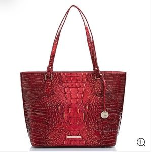 Brahmin Medium Misha Crimson Melbourne